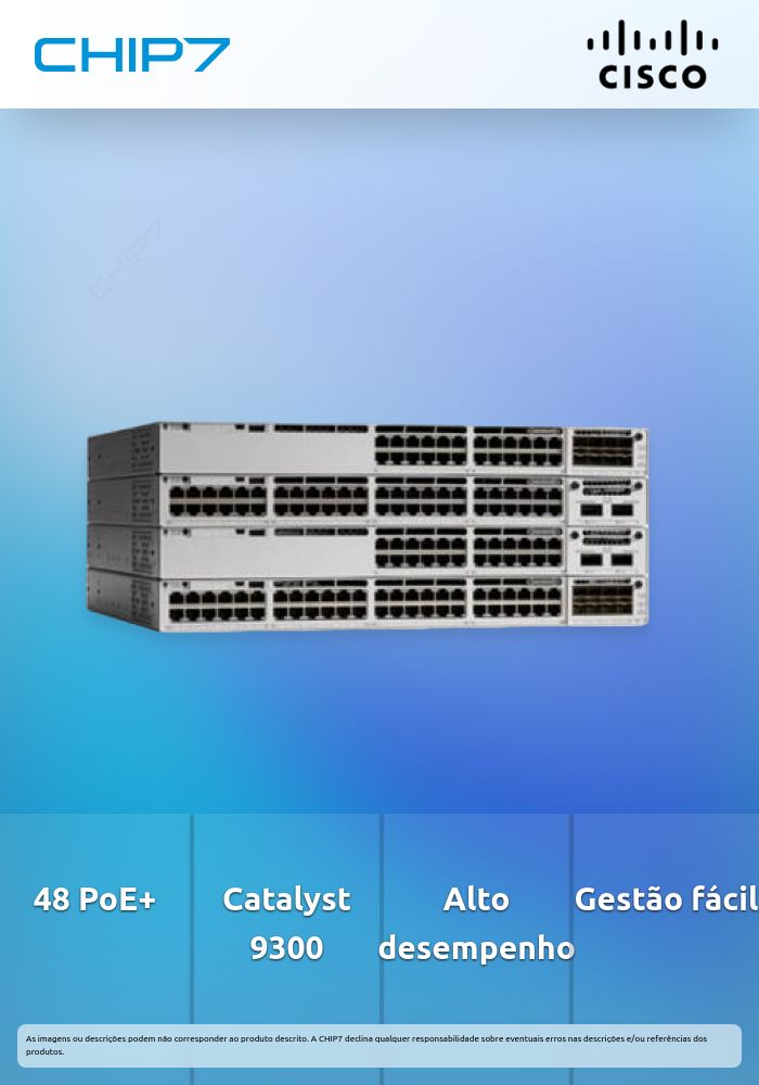 CATALYST 9300 48-PORT POE+     CPNT