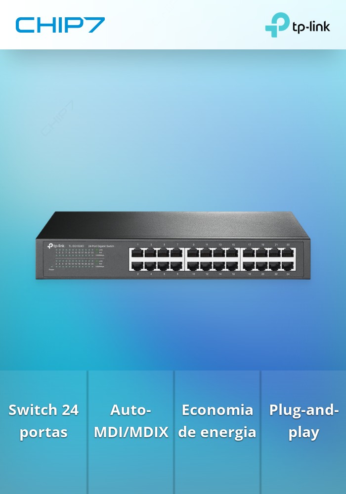 24-port Gigabit Desktop/Rachmount Switch