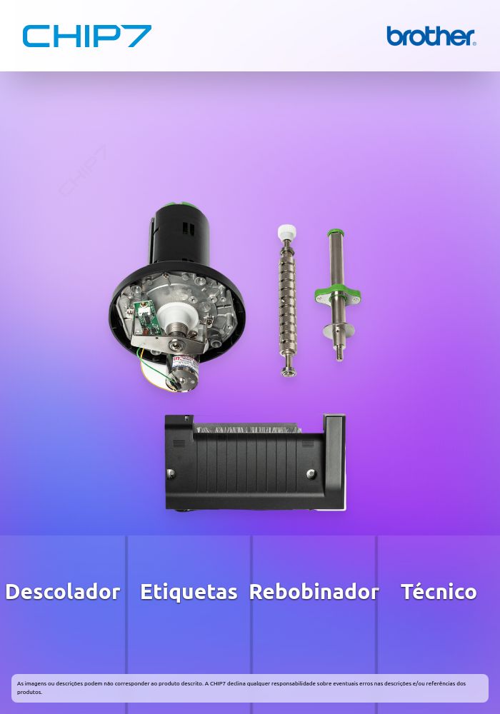 Descolador de etiquetas Brother PALP006