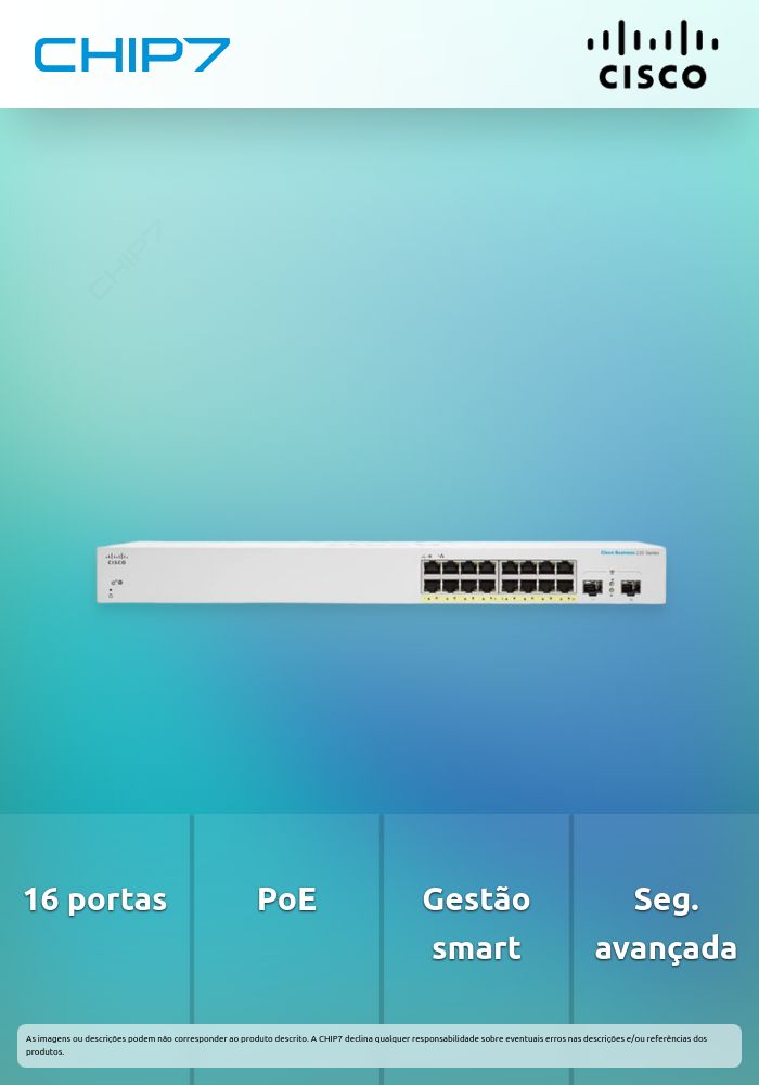 CBS220 SMART 16-PORT GE POE    CPNT