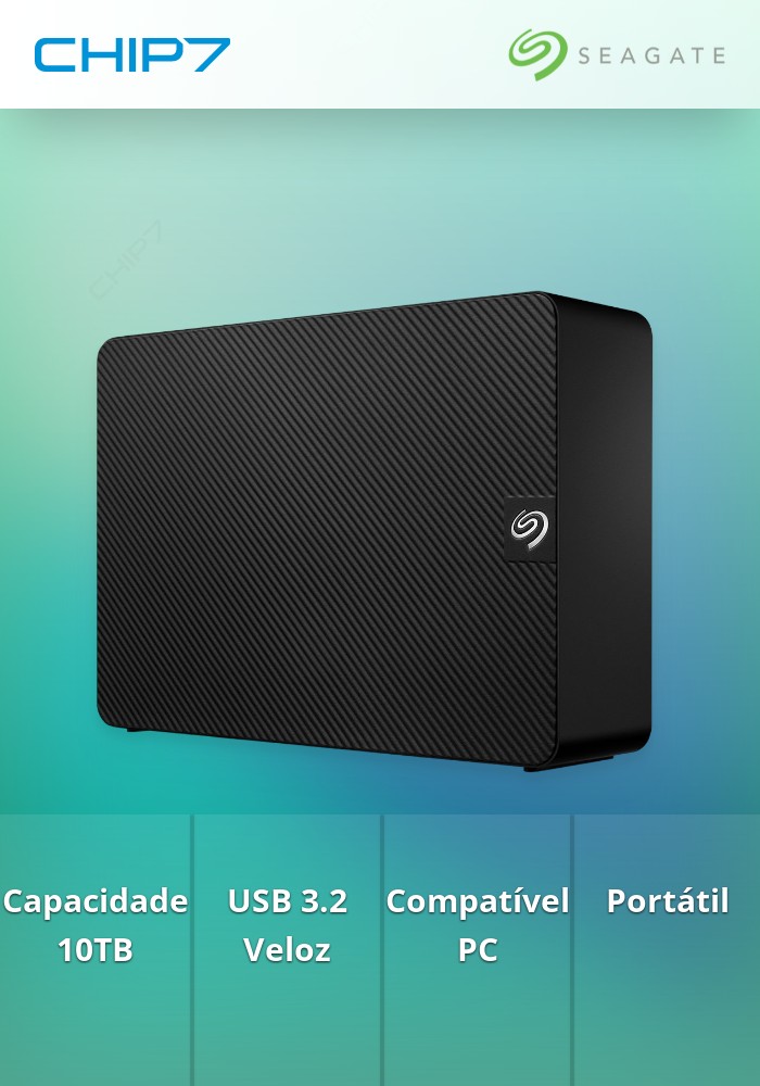 Disco Externo Seagate 10TB HDD Expansion 3.5