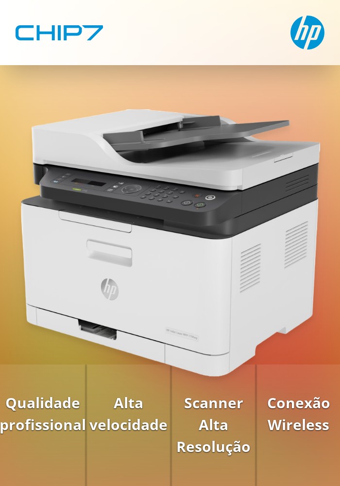 HP Color Laser MFP 179fnw - preço válido p/ unidades faturadas até 31 de janeiro ou fim de stock