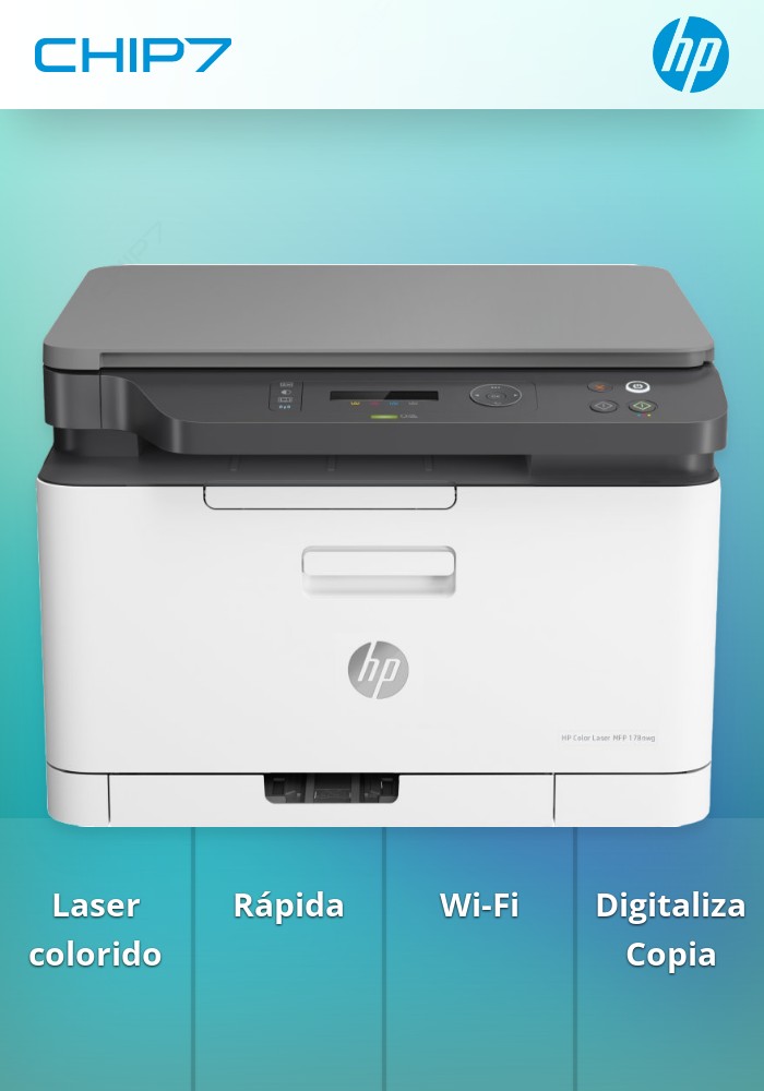 HP Color Laser MFP 178nw - preço válido p/ unidades faturadas até 31 de janeiro ou fim de stock