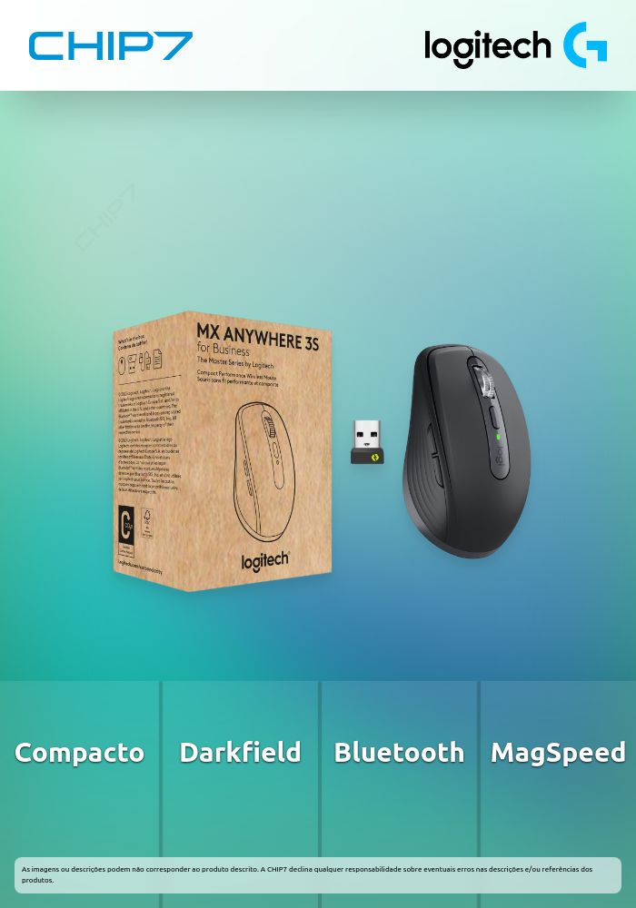 Rato Logitech MX Anywhere 3S fB graf. (910-006958)