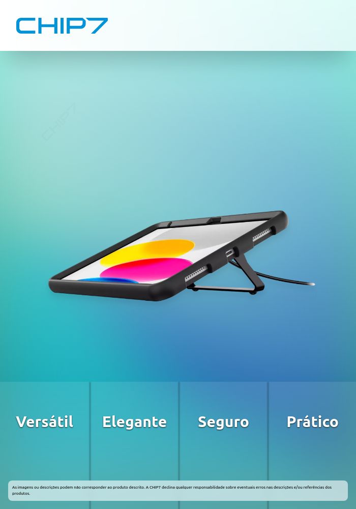 Capa para Tablet COMPULOCKS 109KS01KL Preto