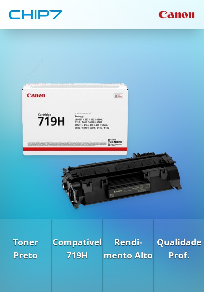 719H Toner Cartridge Preto Hight Capacity