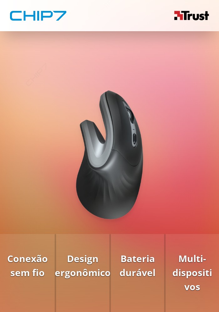 Rato Ergo TRUST Verro Wireless - 23507