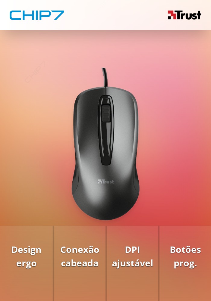 Carve Wired Mouse