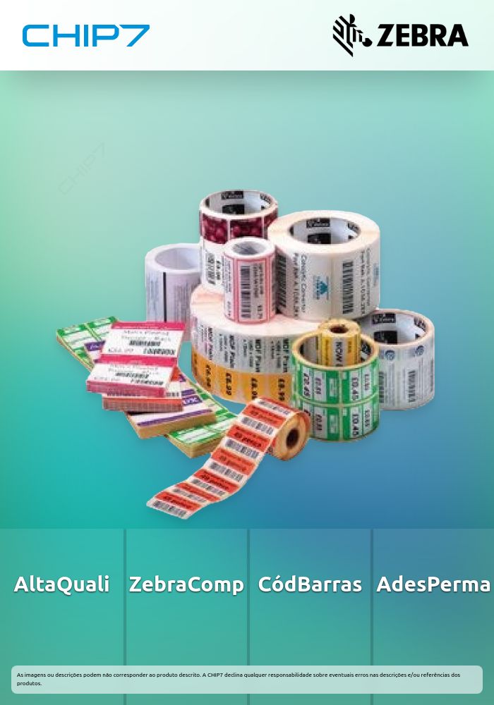 Etiqueta Zebra Z-Select 2000T 102x152mm