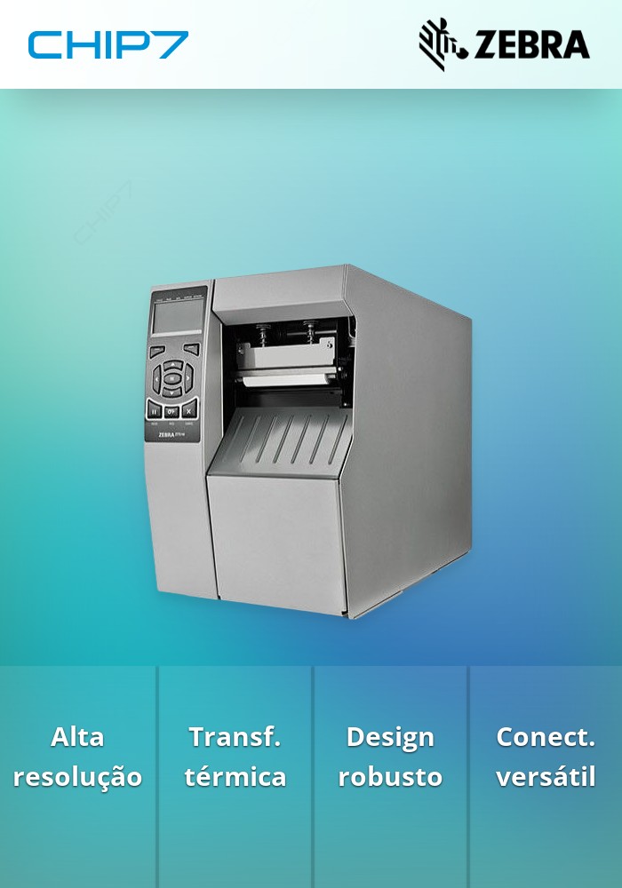 Impressora de etiquetas Zebra ZT510 Transferência térmica 300 x 300 DPI