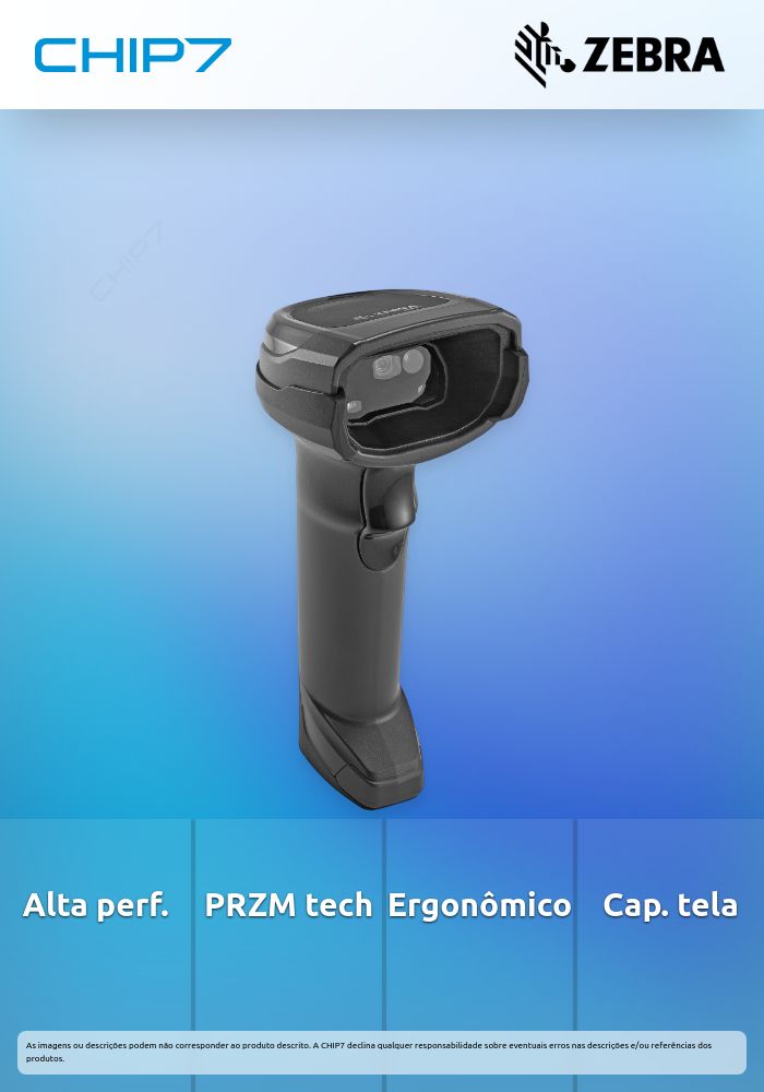Leitor de código de barras Zebra DS8108-SR7U2100SGW