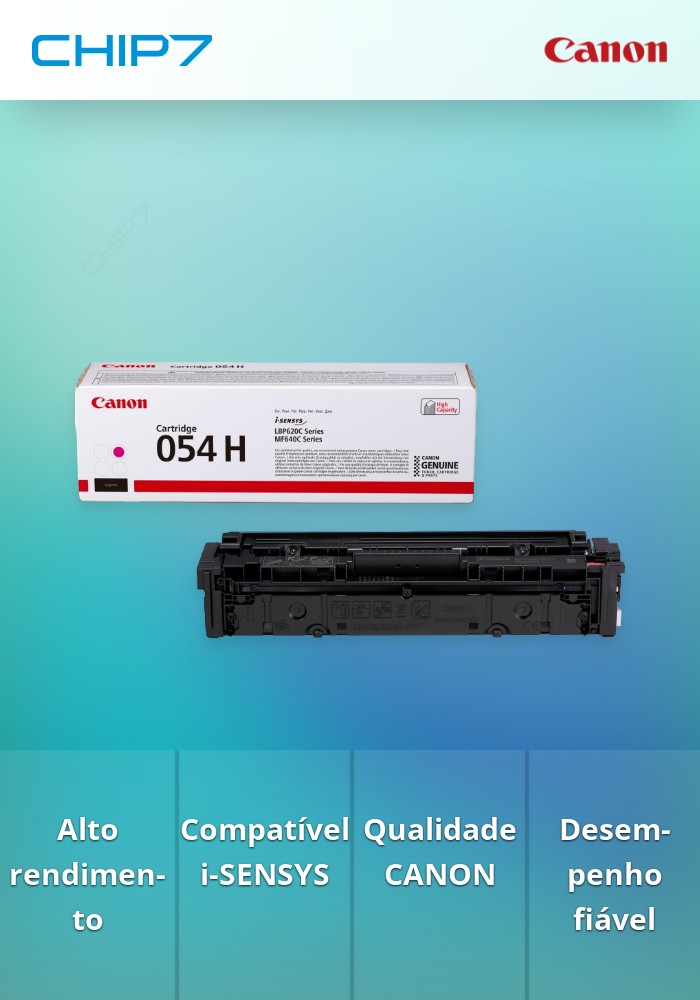 Toner CANON 054 Magenta Alto Rendimento - i-SENSYS LBP62xC/M64xC