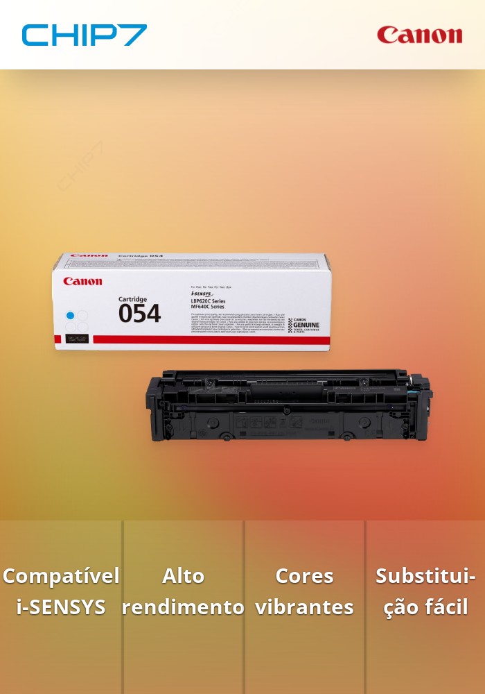 Toner CANON 054 Ciano - i-SENSYS LBP62xC/M64xC