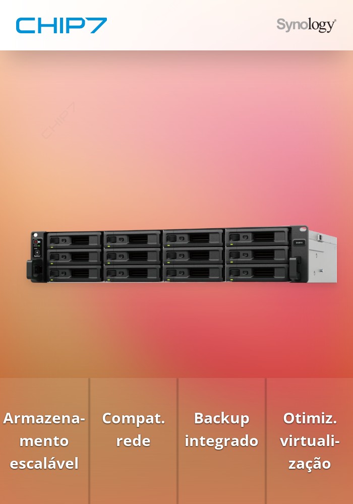 Servidor NAS e de Armazenamento Synology SA SA3610