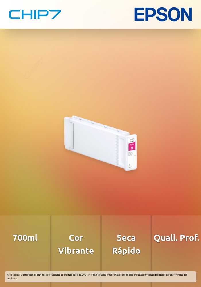 Tinteiro EPSON Magenta UltraChrome XD2 700ml