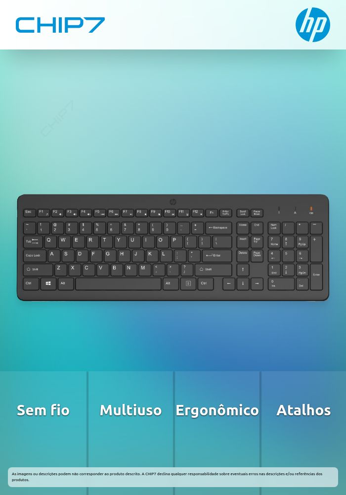 Teclado HP 225 WL KBD CHIP7