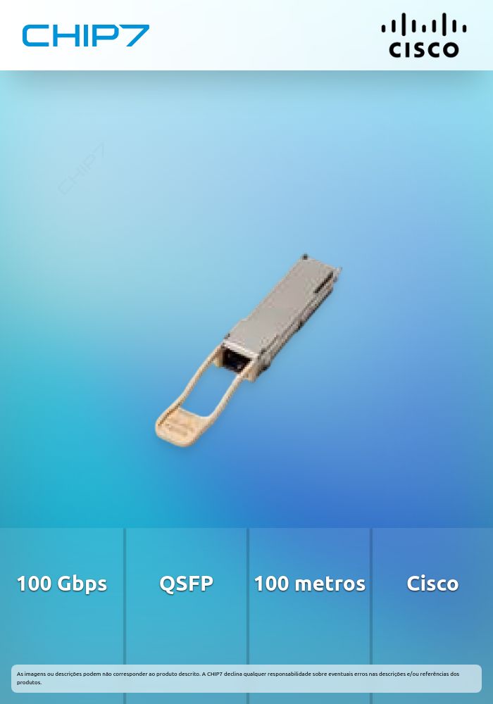 Transcetor Cisco 100GBASE SR4 QSFP