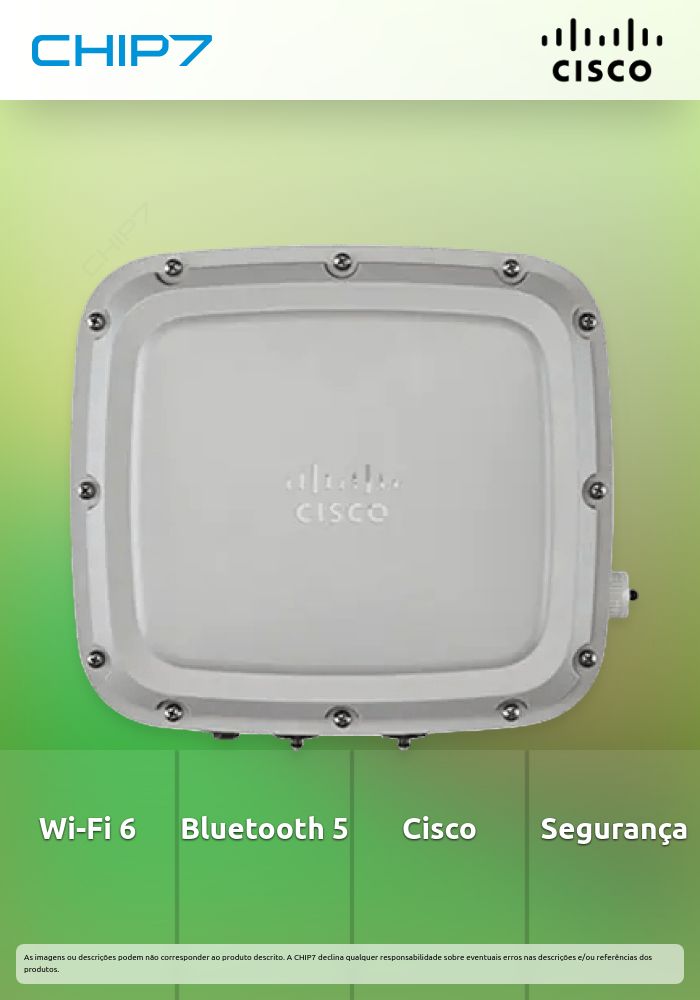 Access Point sem Fios Cisco Catalyst 9124AXI Bluetooth 5.0 - C9124AXI-E