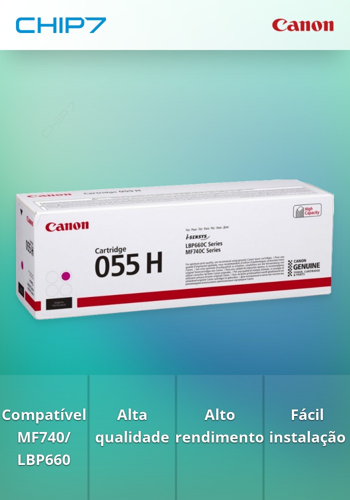 CRG 055H M - Cartridge compativel com: MF740, LBP660