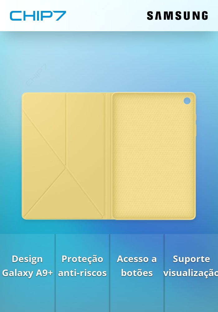 Capa Livro Galaxy Tab A9+