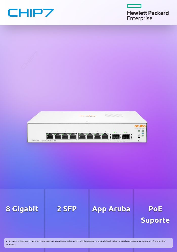 Switch HPE Aruba Instant On 1930 8G 2SFP