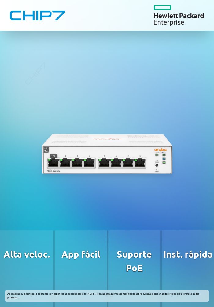 Switch HPE Aruba Instant On 1830 8G