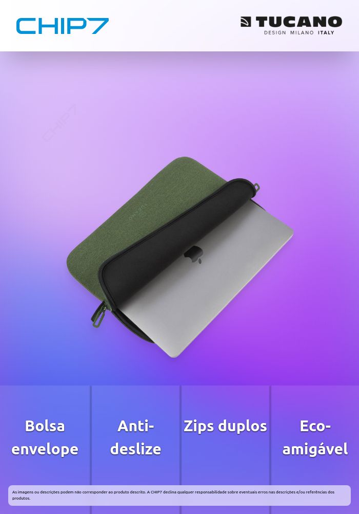 Bolsa Tucano - SS Mélange 15''/16'' (Verde)