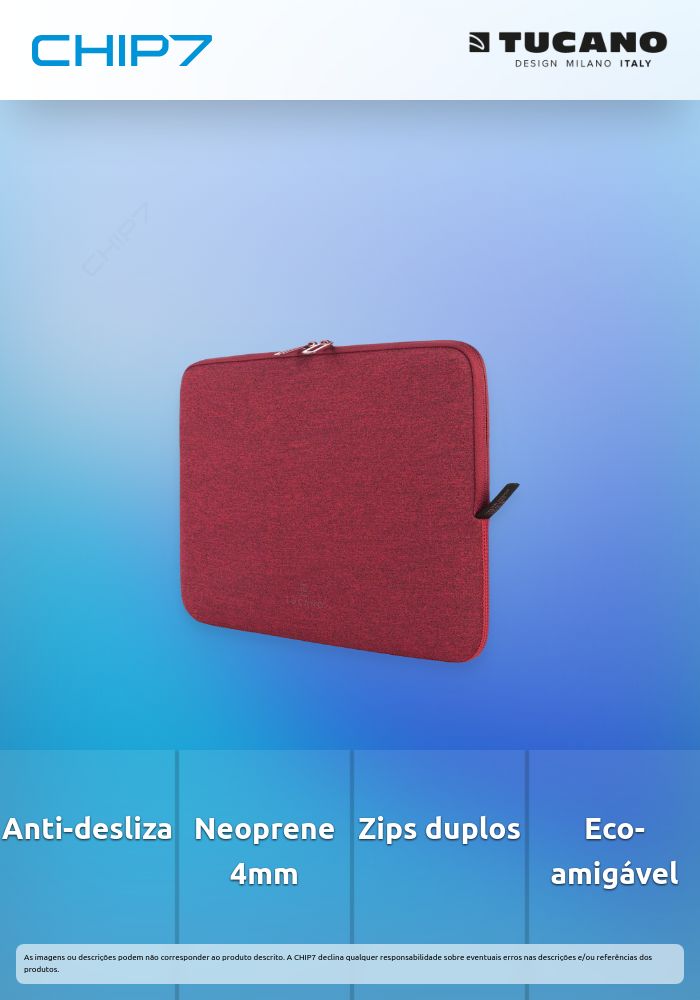 Bolsa Tucano - SS Mélange 13''/14'' (burgundy)