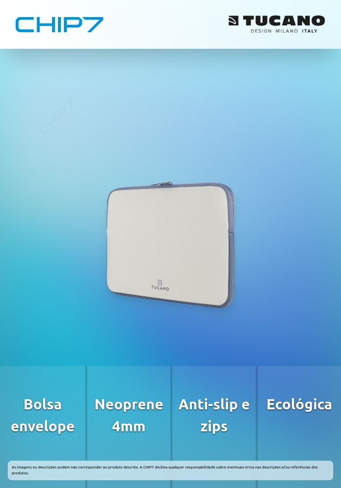 Bolsa Tucano - SS Elements 15 (Cinzenta)