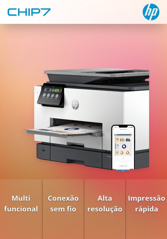 Impressora HP OfficeJet Pro 9130b AiO