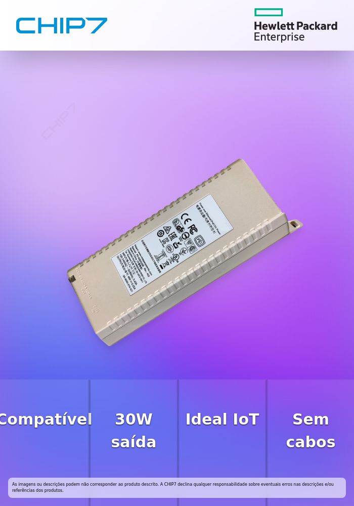 Injetor HPE Aruba Instant On 30W 802.3at PoE Midspan