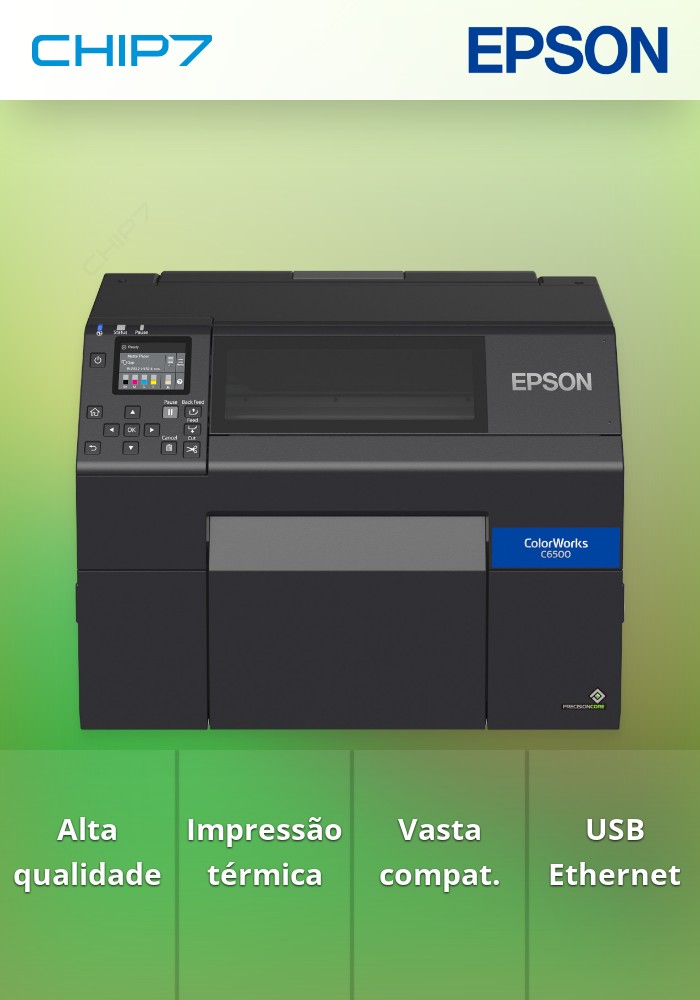 Impressora de Etiquetas Epson C31CH77102MK
