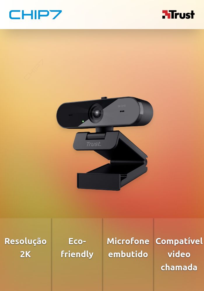 Webcam Trust TW-250 2K Quad HD Eco