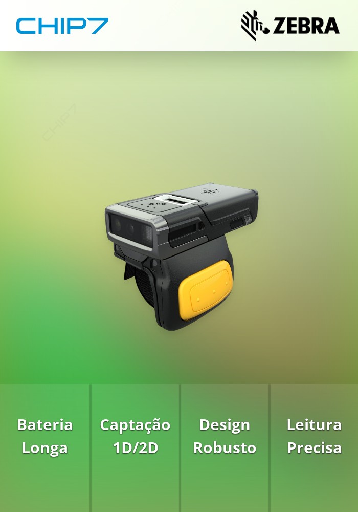 Leitor de código de barras Zebra RS51C0-TESNWR