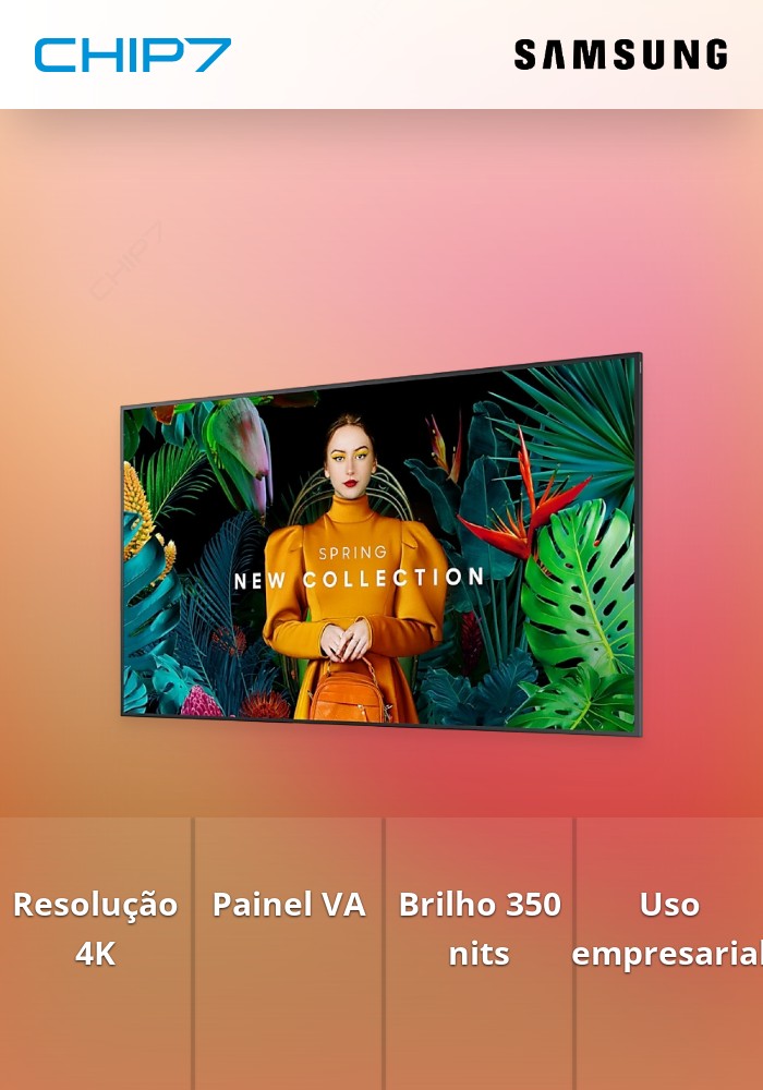 Display Smart Signage Samsung - 50