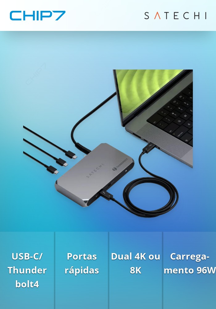 Satechi - Thunderbolt 4 Slim Hub Pro