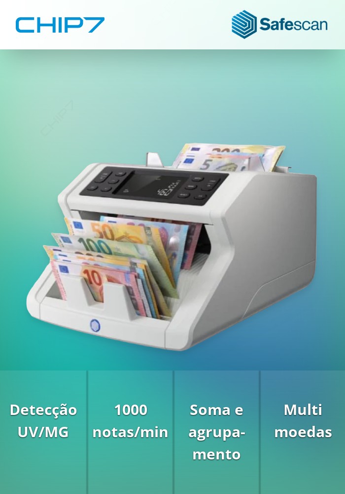 Contadora de notas Safescan 2265