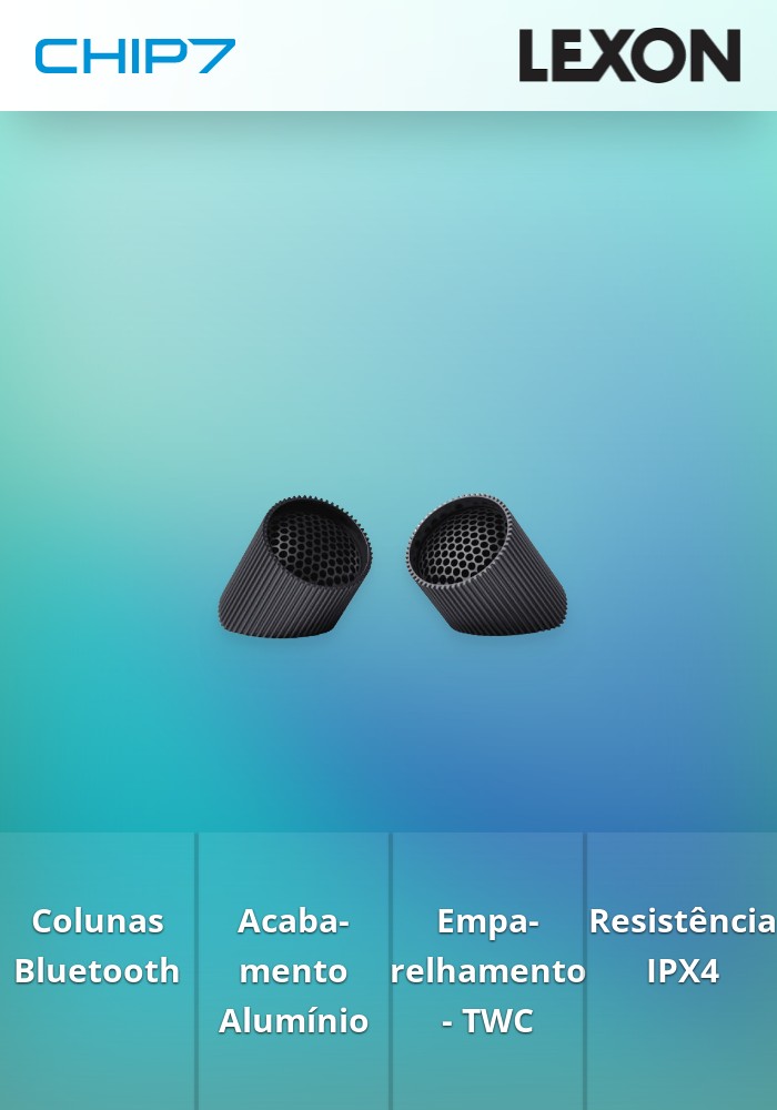 Lexon - Coluna Ray Speaker (matt black)
