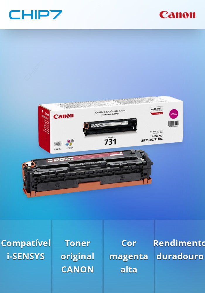 Toner CANON 731 Magenta - i-SENSYS