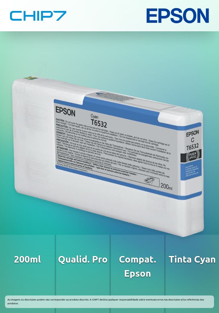 Tinteiros Stylus Pro 4900 (200ml) - Cyan