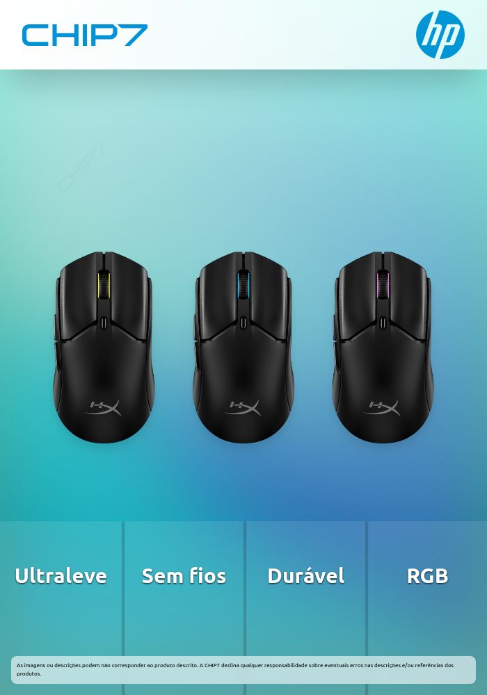HyperX Pulsefire Haste 2 Mini – Rato de gaming sem fios (Preto)