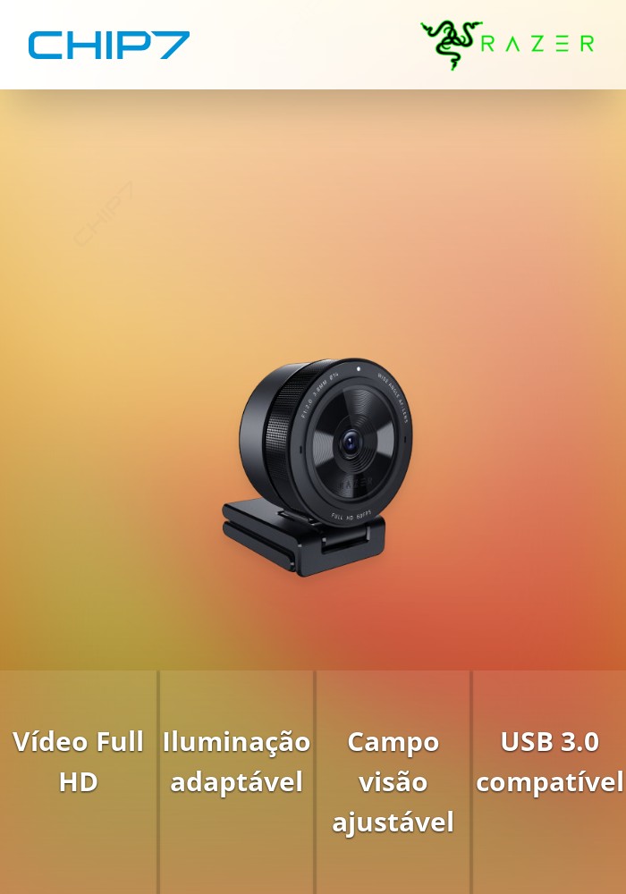 Webcam Razer Kiyo Pro FHD