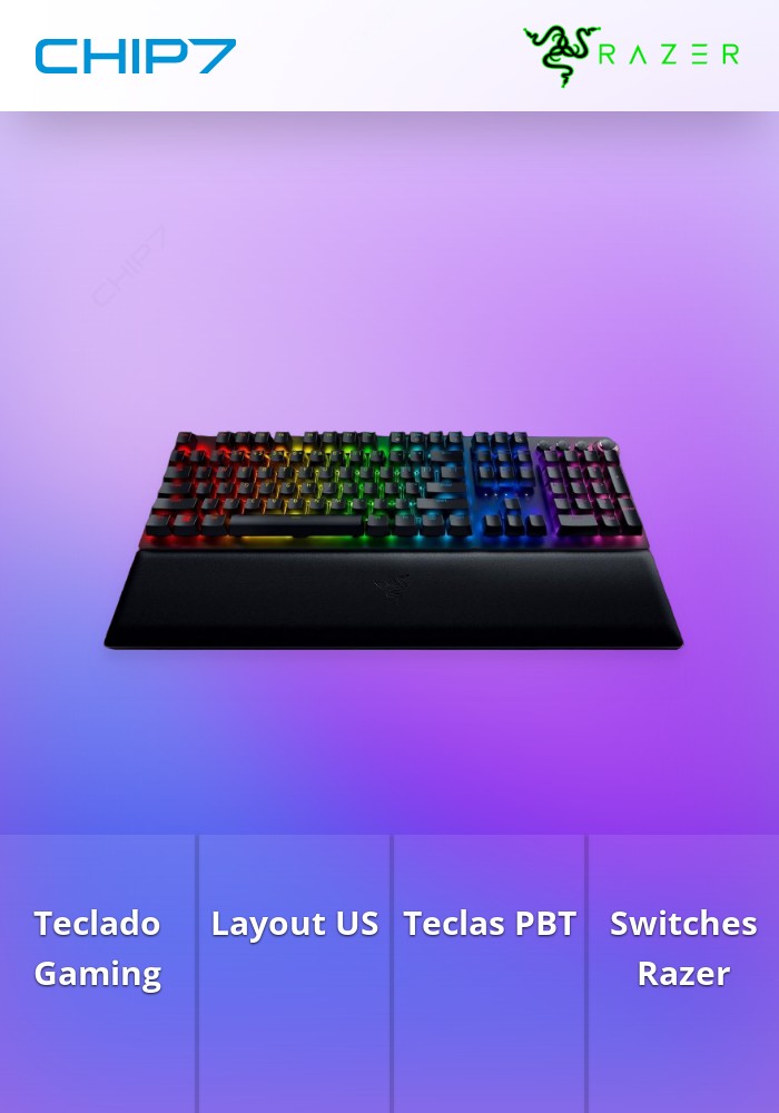 Teclado Razer Huntsman V2 Analog Switch US Layout