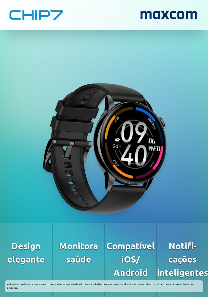 SmartWatch MAXCOM FW58 Vanad Pro Black