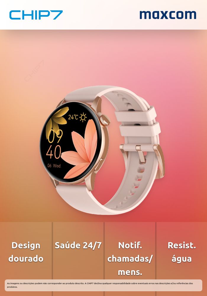 SmartWatch MAXCOM FW58 Vanad Pro Gold