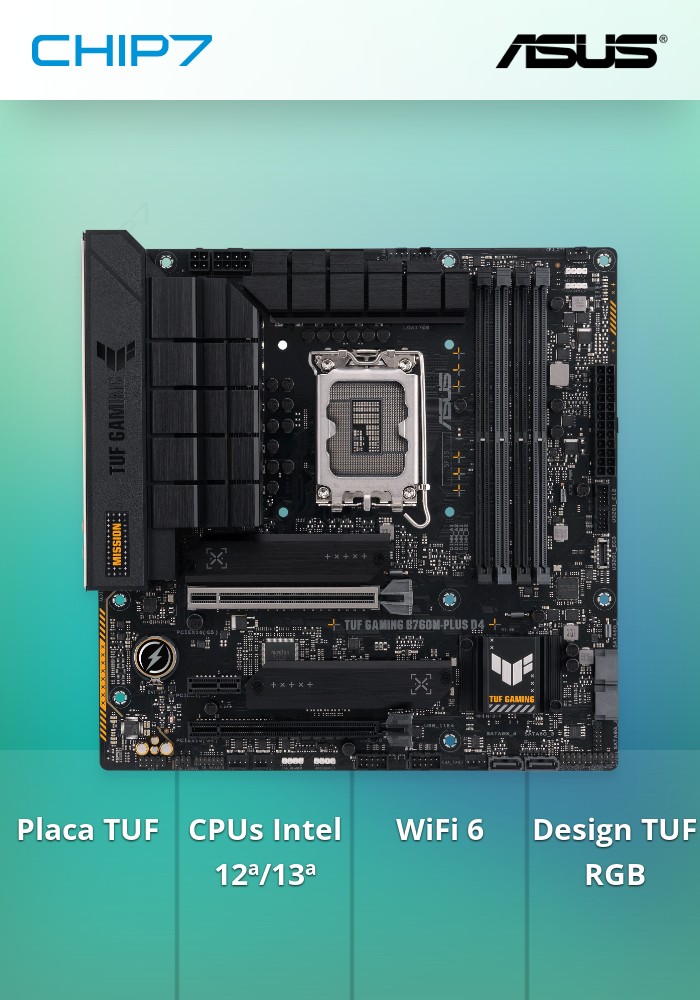 Motherboard ASUS TUF GAMING B760M-PLUS WIFI II