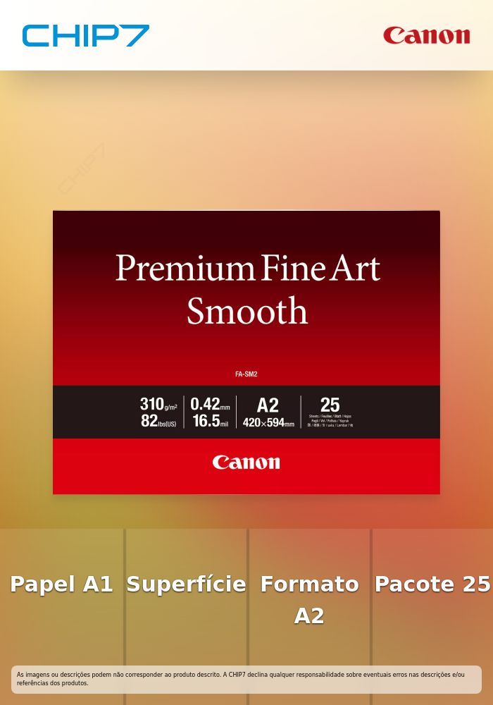 FA-SM2 A2 25 - Premium FineArt Smooth A2 25 sheets