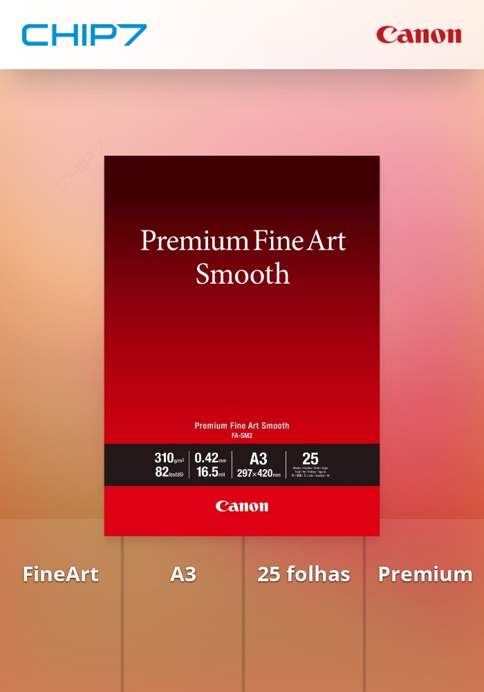 FA-SM2 A3 25 - Premium FineArt Smooth A3 25 sheets