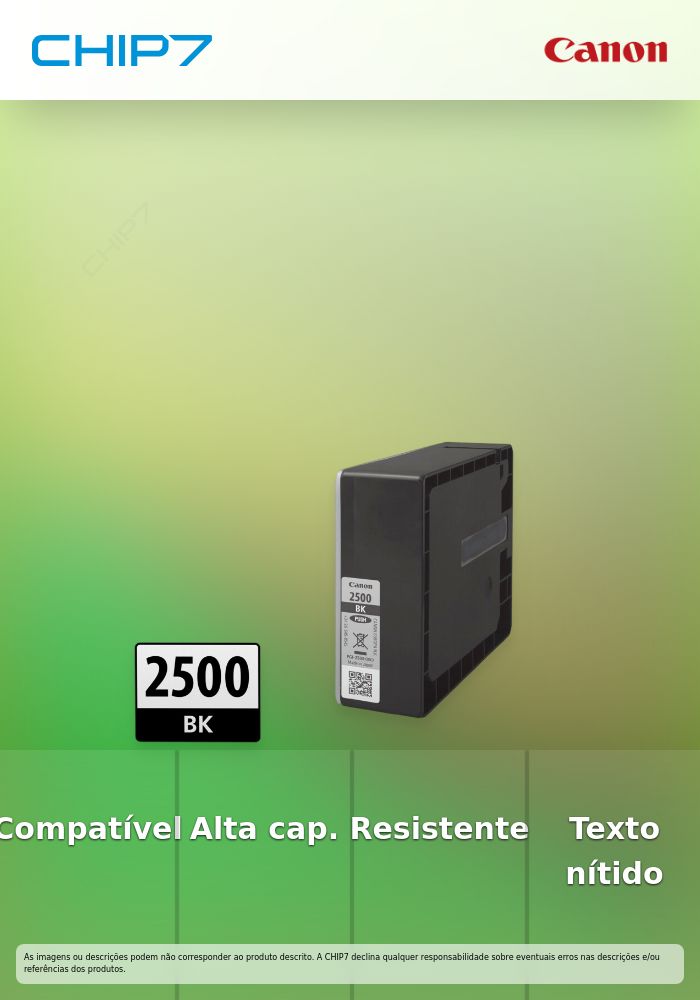 PGI-2500 Black Ink Cartridge