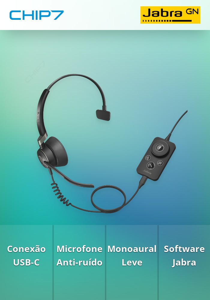 Headset Jabra Engage 50 Mono USB-C (5093-610-189)